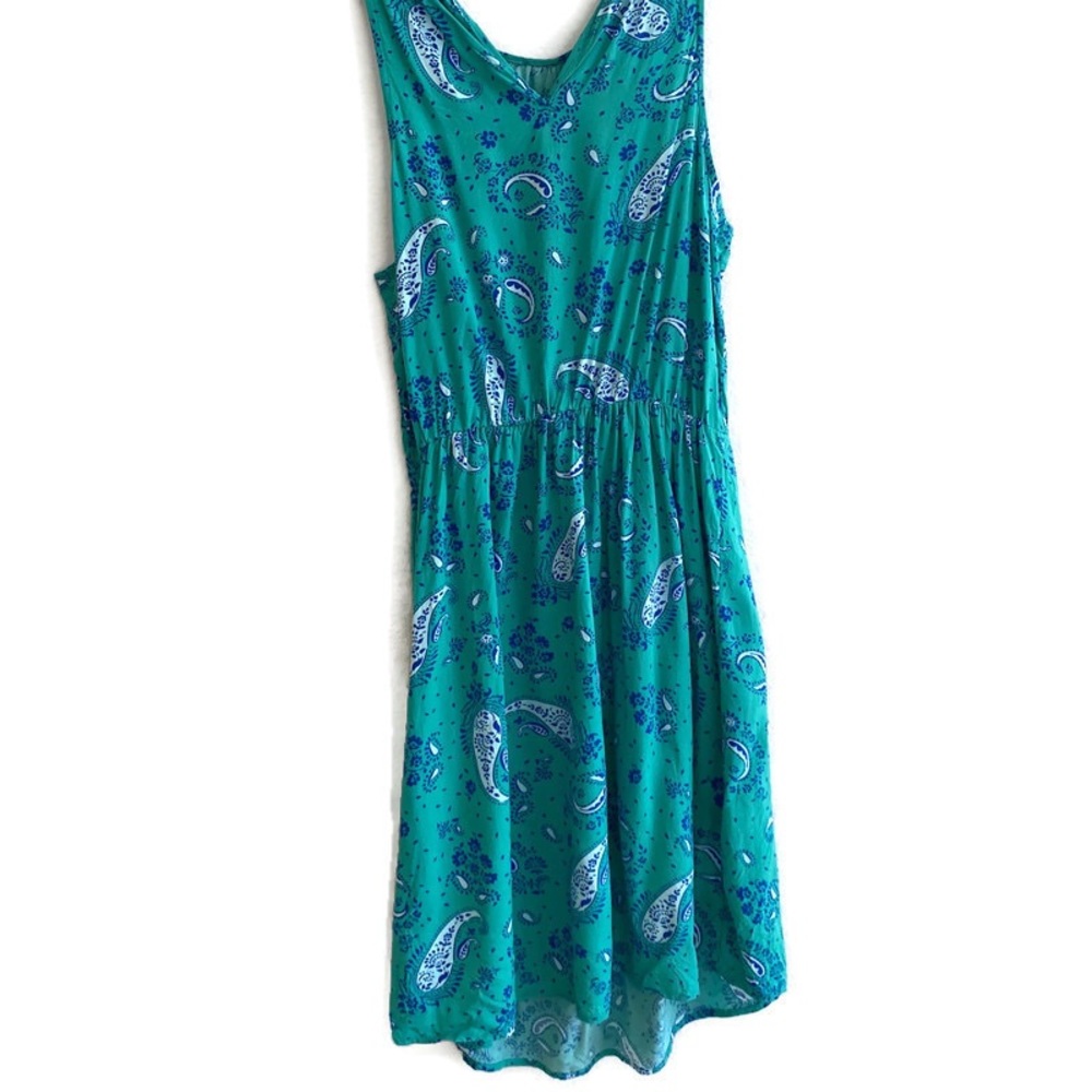 Old Navy floral dress with gathered waist size M